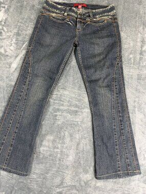 Armor Jeans Womens Size 11/12 Mid Rise Bootcut Denim